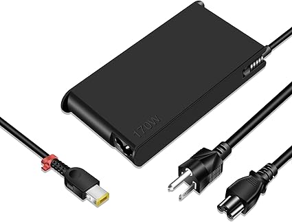 170W Charger Compatible with Lenovo LOQ/Legion Slim 5 5i/Yoga Pro 9i/ThinkPad P1 P16 P16v/IdeaPad Pr (image for) 170W Charger Compatible with Lenovo LOQ/Legion Slim 5 5i/Yoga Pro 9i/ThinkPad P1 P16 P16v/IdeaPad Pr