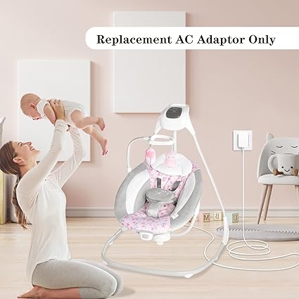 Baby Swing Power Cord USB,Baby Swing Charger USB,Compatible with Ingenuity Swing for InLighten,InLig (image for) Baby Swing Power Cord USB,Baby Swing Charger USB,Compatible with Ingenuity Swing for InLighten,InLig