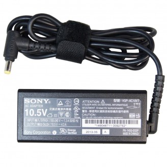 Power adapter fit Sony VAIO Pro SVP13215PXB Sony 10.5V 4.3A 45W 4.8*1.7mm (image for) Power adapter fit Sony VAIO Pro SVP13215PXB Sony 10.5V 4.3A 45W 4.8*1.7mm
